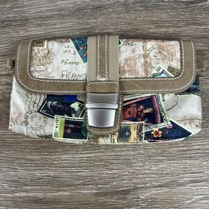 Sydney Love Women's Handbag Purse Vintage Stamps